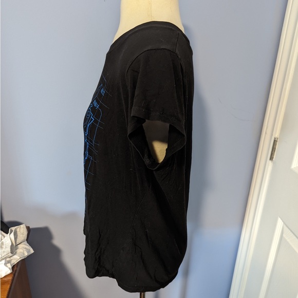 ❤️ 3/$25 Black transformer blueprint robot transformers tee shirt t-shirt - Picture 2 of 3